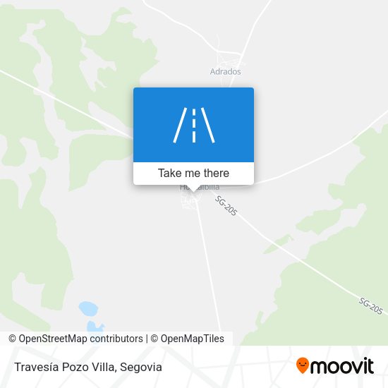 Travesía Pozo Villa map