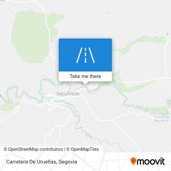 Carretera De Urueñas map
