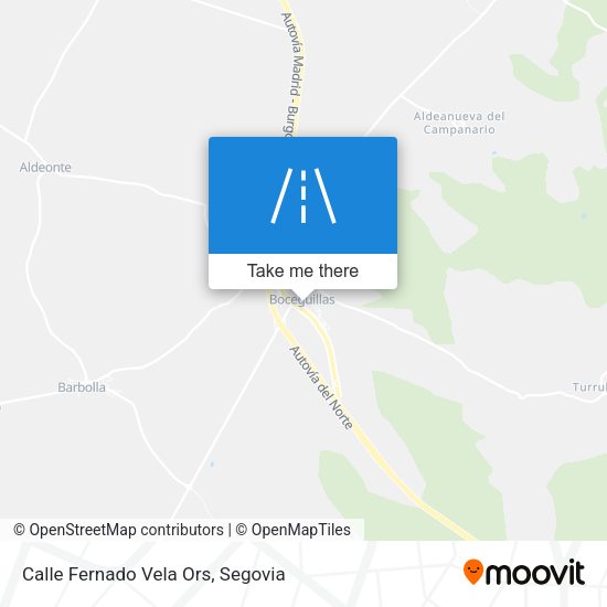 Calle Fernado Vela Ors map