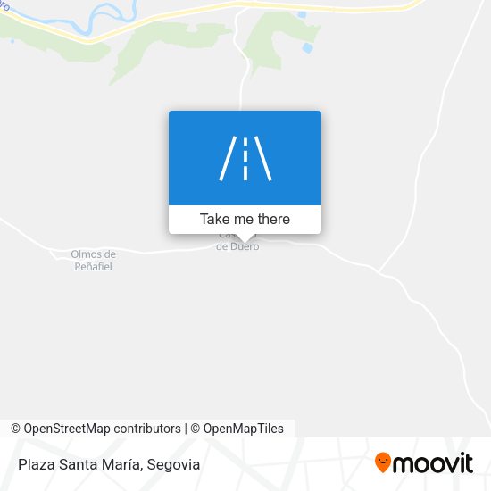 Plaza Santa María map