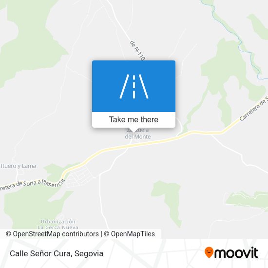Calle Señor Cura map