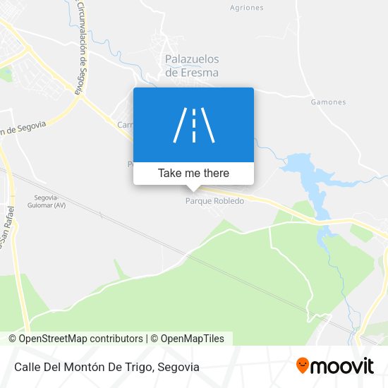 Calle Del Montón De Trigo map
