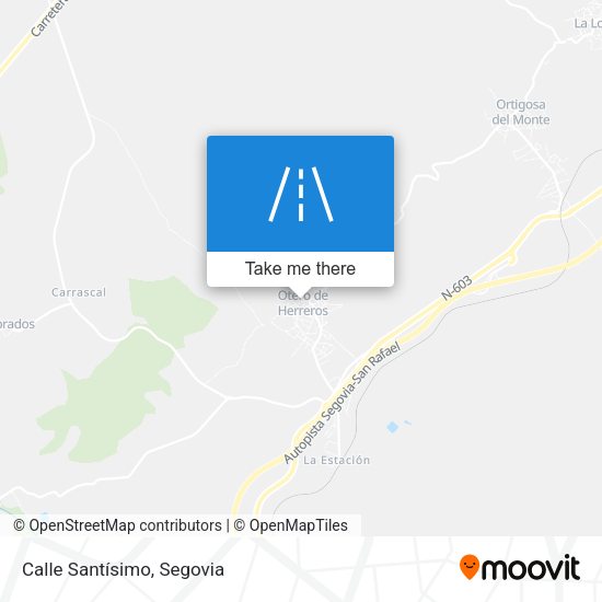 Calle Santísimo map