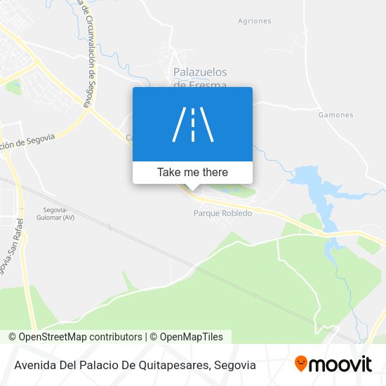 Avenida Del Palacio De Quitapesares map
