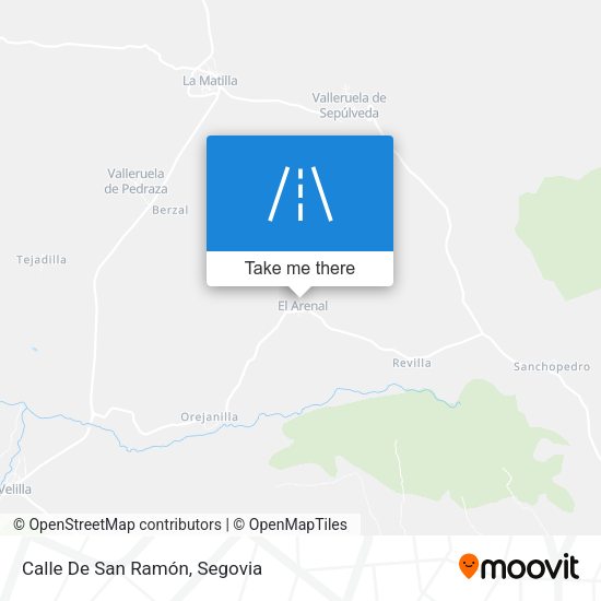 Calle De San Ramón map
