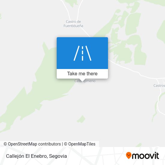 Callejón El Enebro map