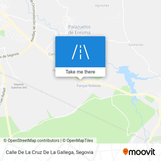 Calle De La Cruz De La Gallega map