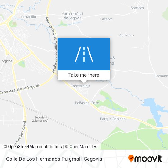 Calle De Los Hermanos Puigmall map