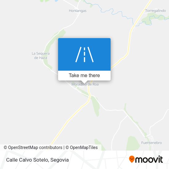 Calle Calvo Sotelo map