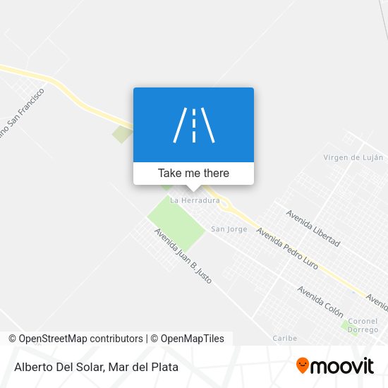 Mapa de Alberto Del Solar