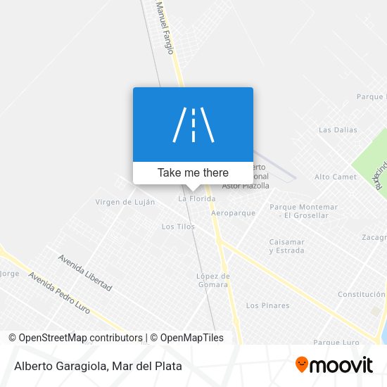 Alberto Garagiola map