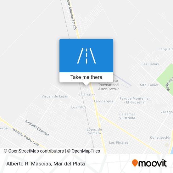 Alberto R. Mascías map