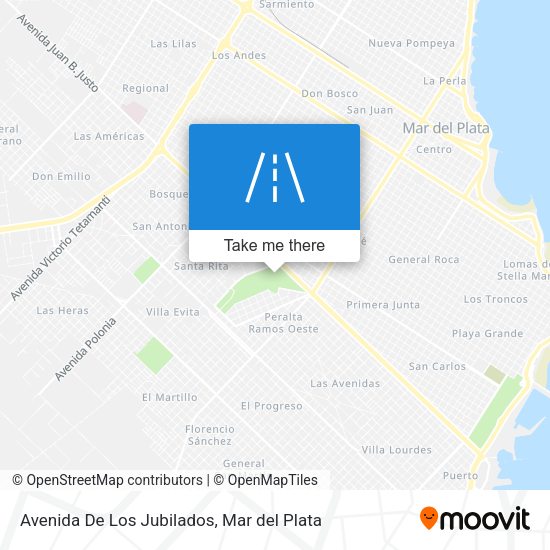 Avenida De Los Jubilados map