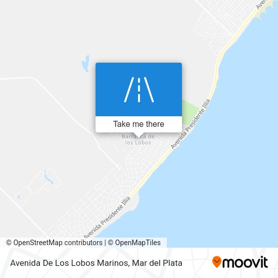 Mapa de Avenida De Los Lobos Marinos