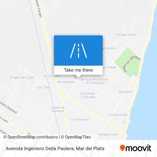 Avenida Ingeniero Della Paolera map