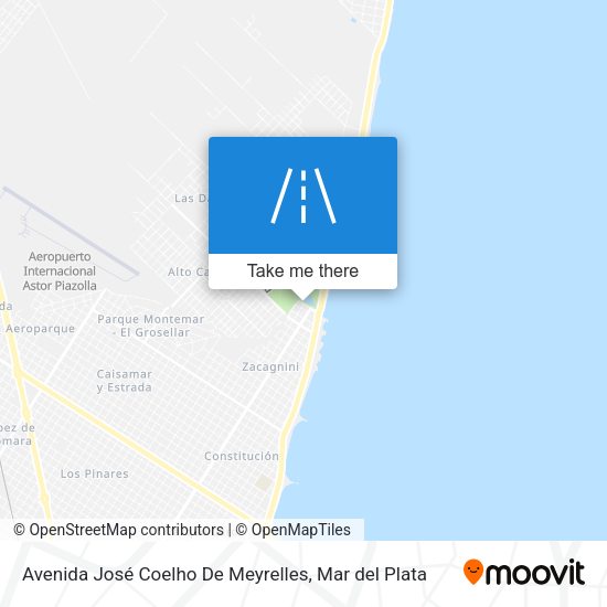 Mapa de Avenida José Coelho De Meyrelles