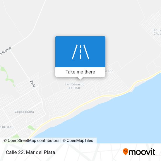 Mapa de Calle 22