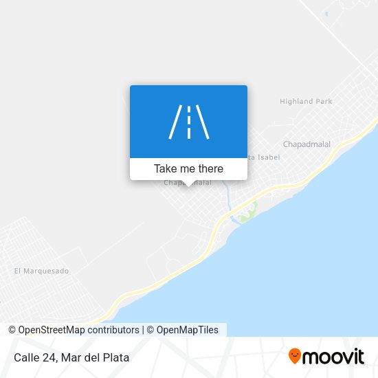 Mapa de Calle 24