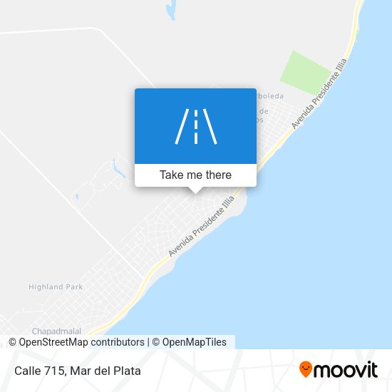 Mapa de Calle 715