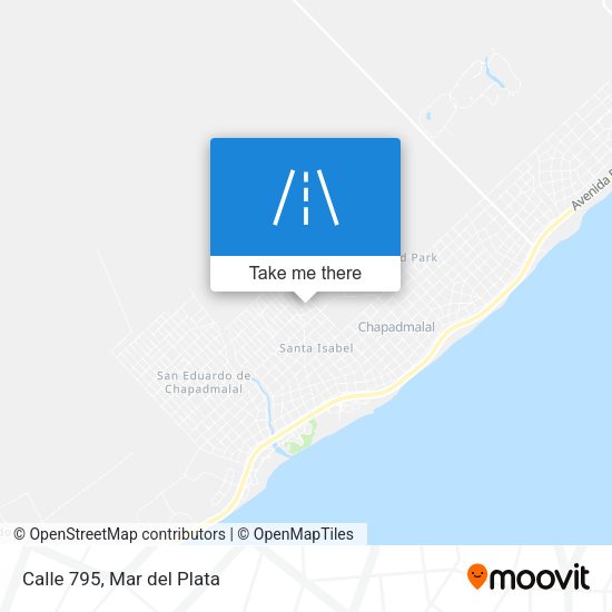 Mapa de Calle 795