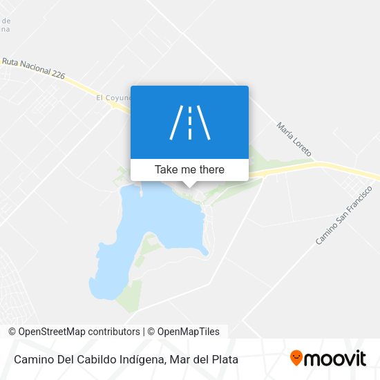 Camino Del Cabildo Indígena map