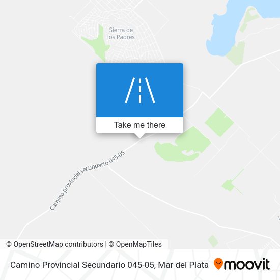 Mapa de Camino Provincial Secundario 045-05