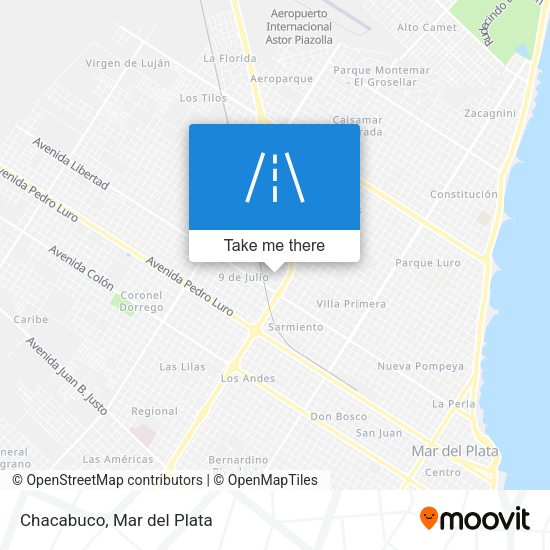 Mapa de Chacabuco