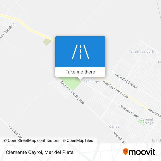 Clemente Cayrol map
