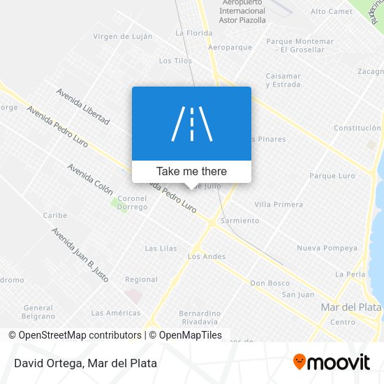 Mapa de David Ortega