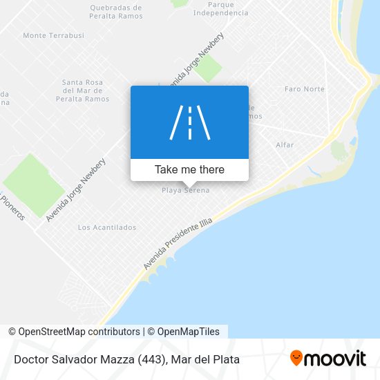 Doctor Salvador Mazza (443) map