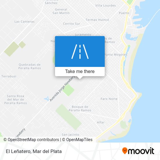 Mapa de El Leñatero