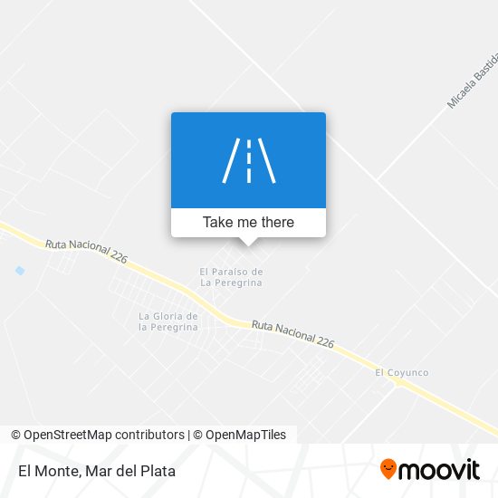 El Monte map