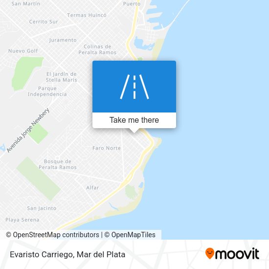 Mapa de Evaristo Carriego