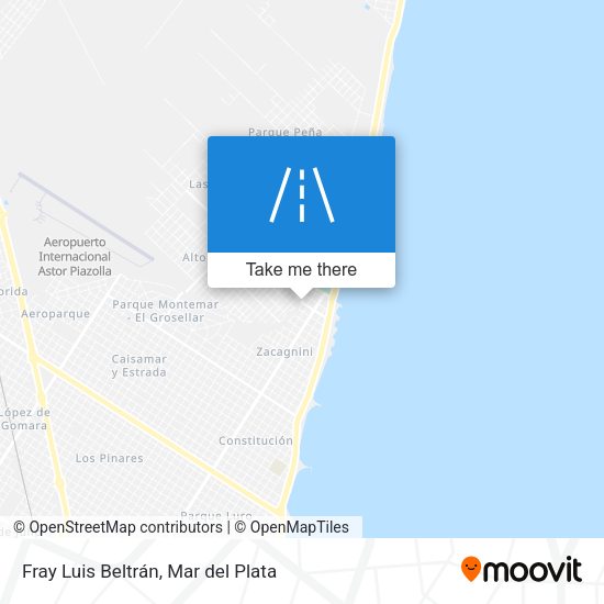 Mapa de Fray Luis Beltrán