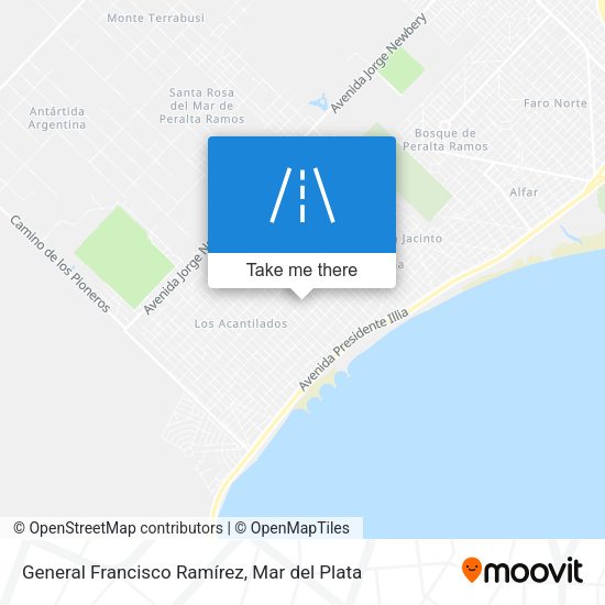General Francisco Ramírez map