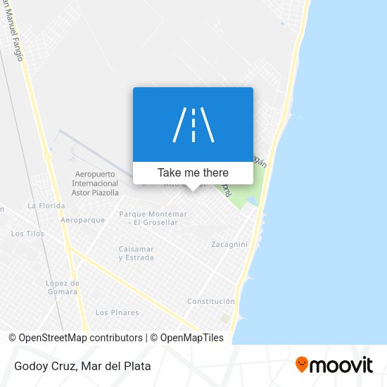 Mapa de Godoy Cruz
