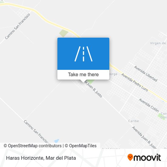 Haras Horizonte map