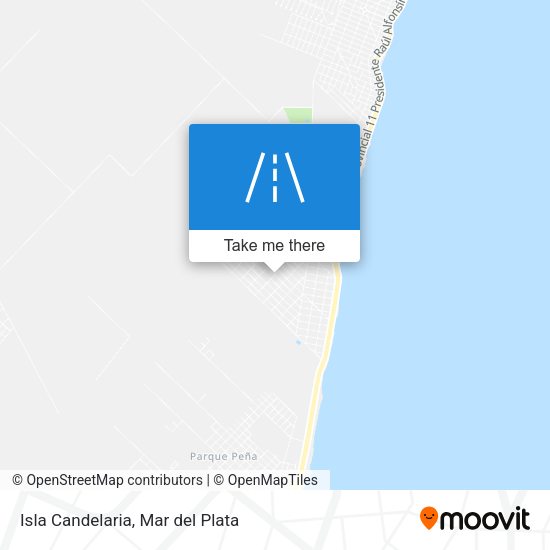 Isla Candelaria map