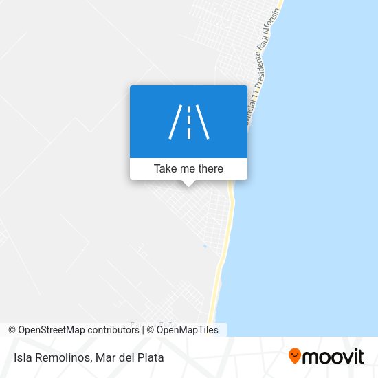 Mapa de Isla Remolinos