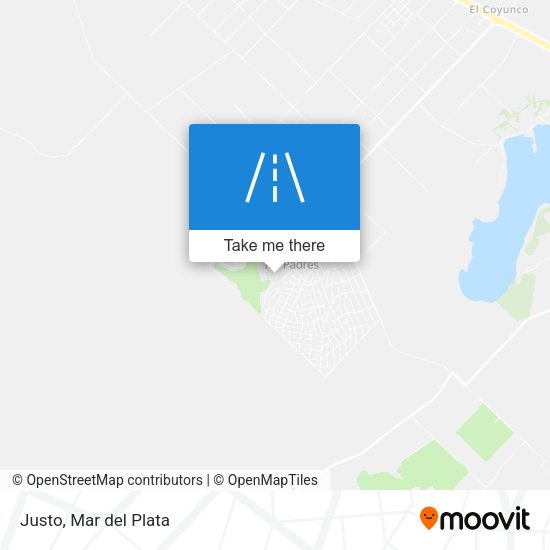 Mapa de Justo