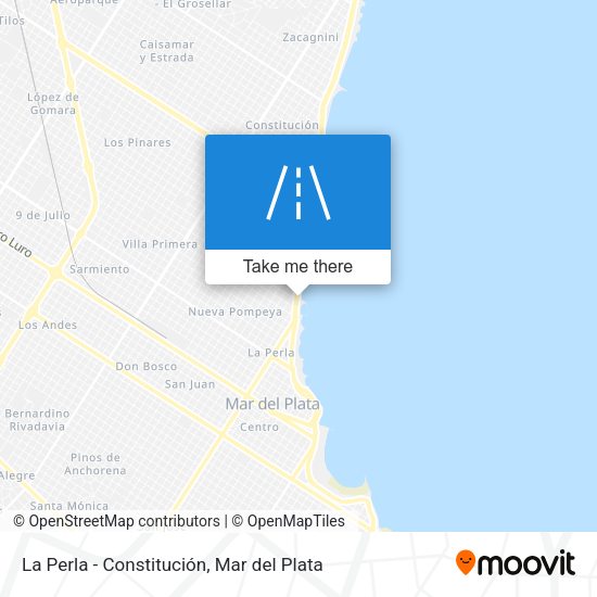 Mapa de La Perla - Constitución
