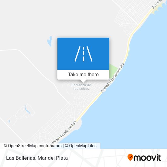 Mapa de Las Ballenas
