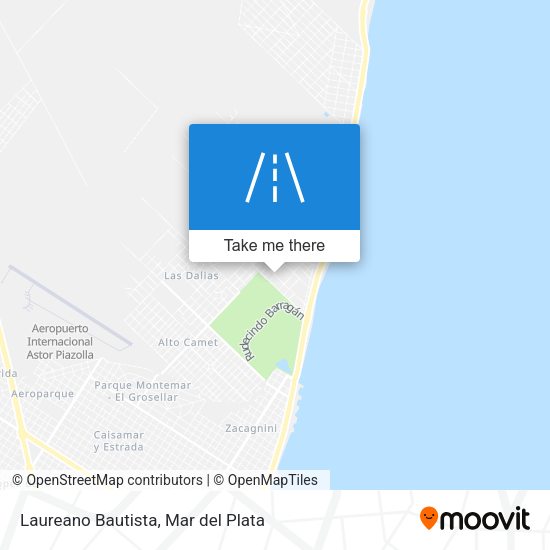 Laureano Bautista map