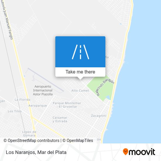 Mapa de Los Naranjos