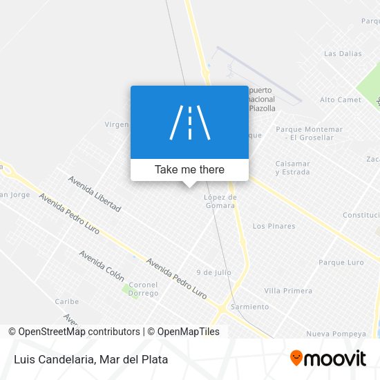 Mapa de Luis Candelaria