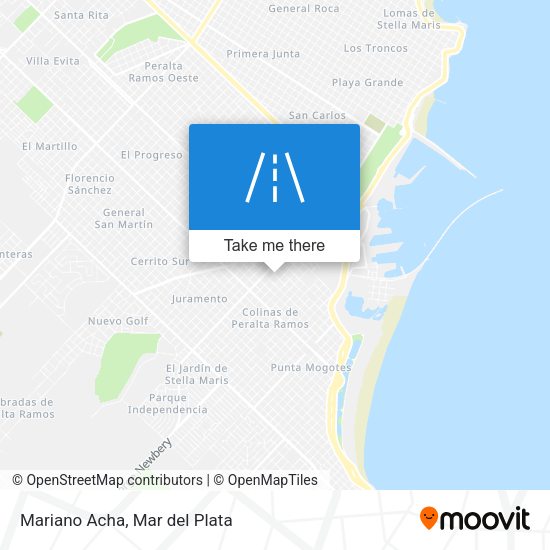 Mapa de Mariano Acha