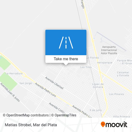 Matías Strobel map