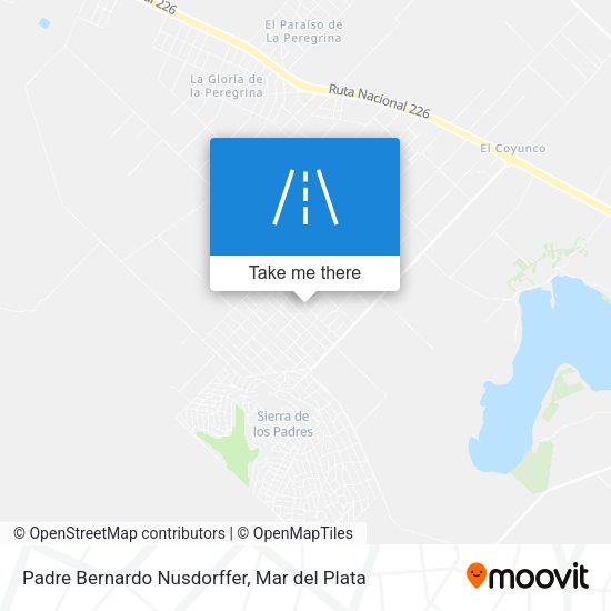 Mapa de Padre Bernardo Nusdorffer