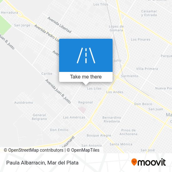 Mapa de Paula Albarracin