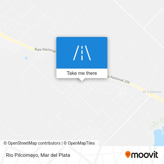 Río Pilcomayo map
